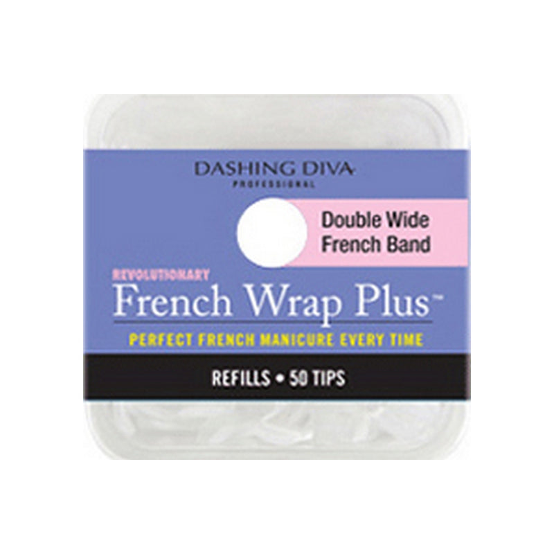 French Wrap blanc large Dashing Diva 50 unités