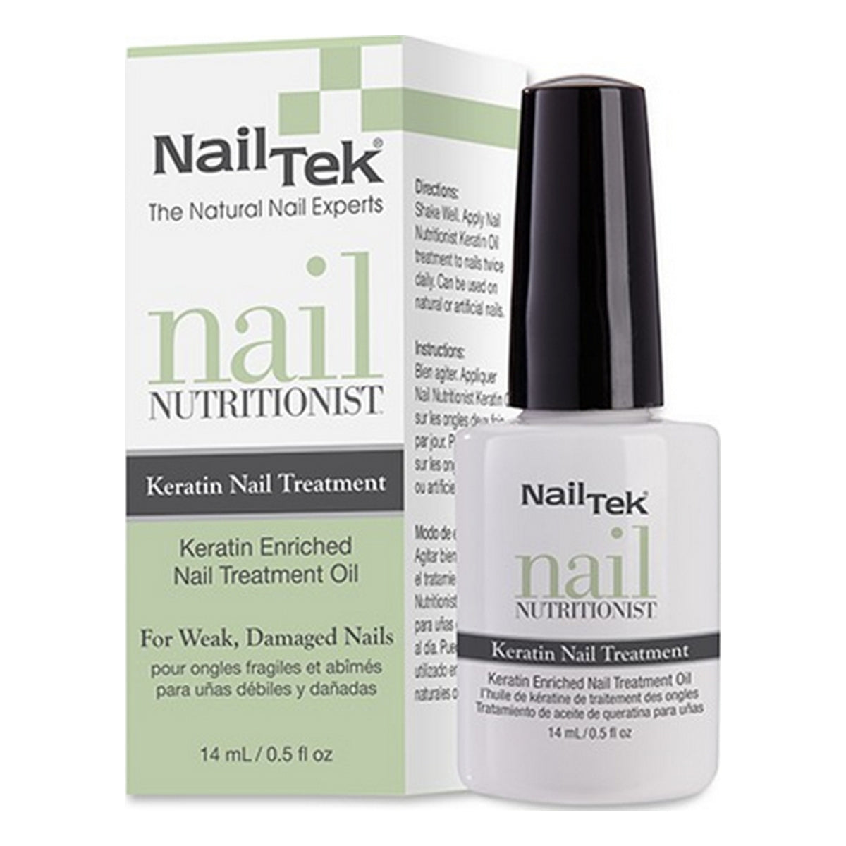 Huile traitante à la Kératine pour ongles fragiles et abîmés Nail Tek — free download