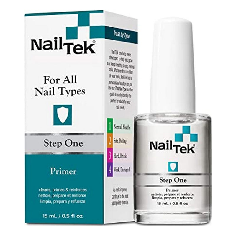 Primer pour ongles naturels Nail Tek Step One - 15 ml (0.5 oz)
