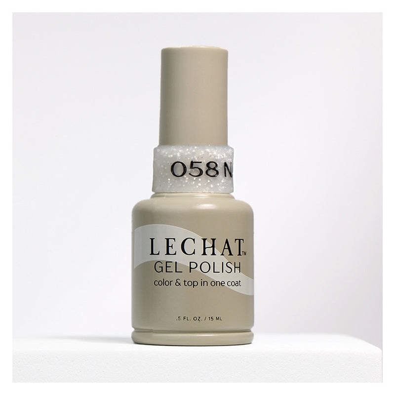 Gel polish color &amp; top Lechat - Nadine - 15 ml