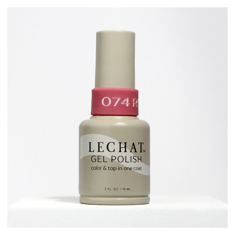 Gel polish color & top Lechat - Rosy Glow - 15 ml