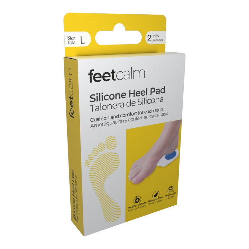 Pad silicone pour talon Feetcalm 2 unités