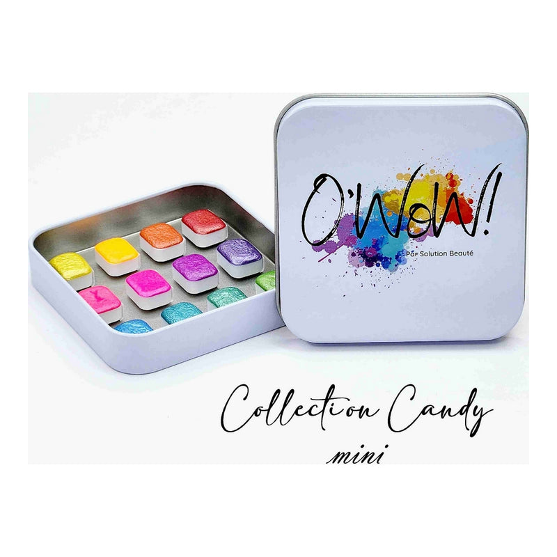 Boitier aquarelle Collection Candy (format mini)