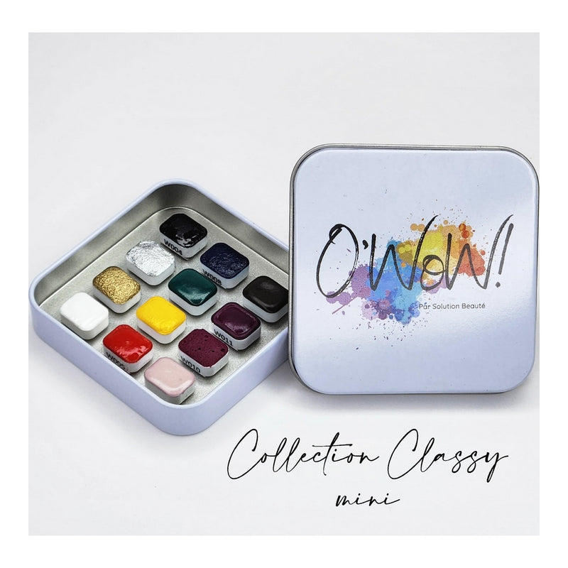 Boitier aquarelle Collection Classy (format mini)