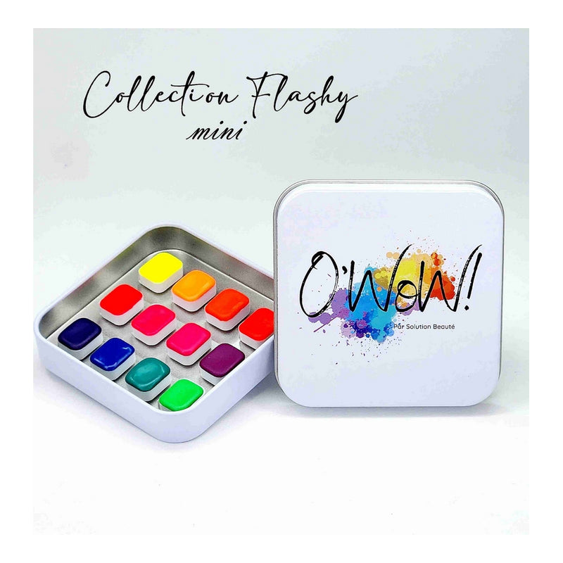 Boitier aquarelle Collection Flashy (format mini)