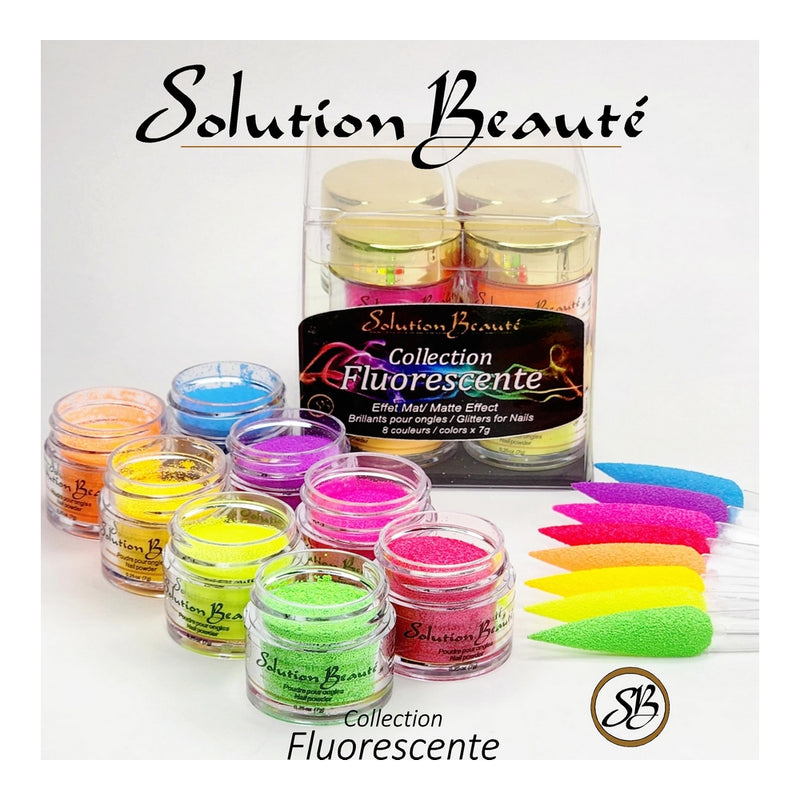 Collection paillettes fluorescente