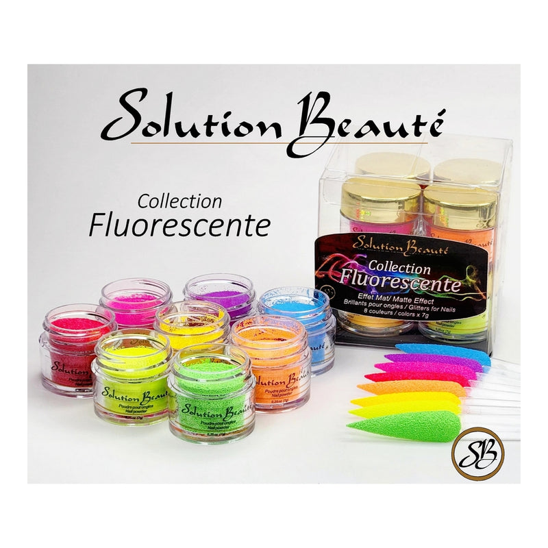 Collection paillettes fluorescente
