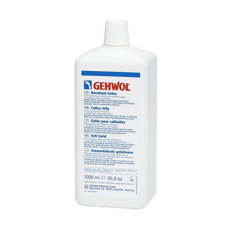 Gel émollient pour callosités Gehwol - 1000 ml