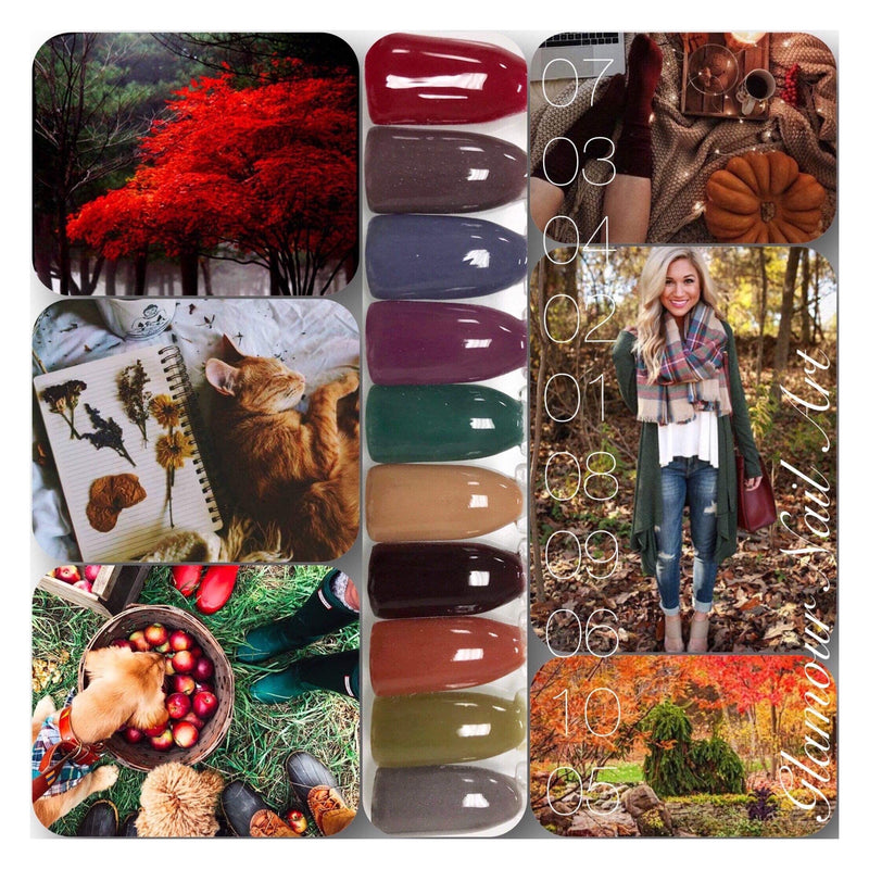 Poudre de couleur GNA Collection Automne 3