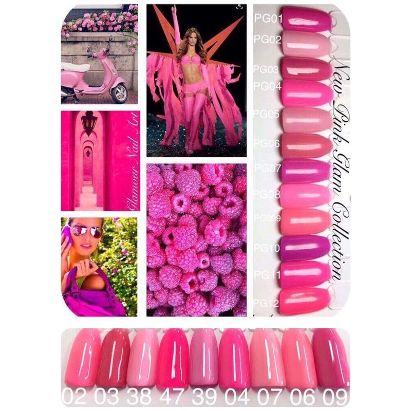 Poudre de couleur GNA Collection Pink Glam