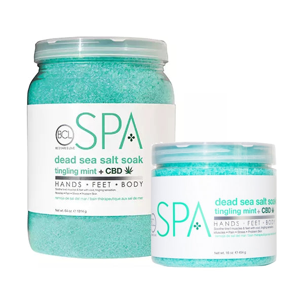 BCL SPA Bright Mint Salt Bath - 16 oz