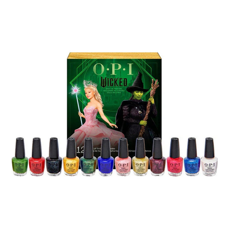 OPI mini nail polish set (Wicked) 12 pcs