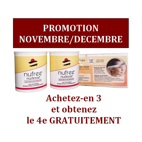 Ensemble pots doubles Nufree - 2 x 16 on (Promo 3 + 1)