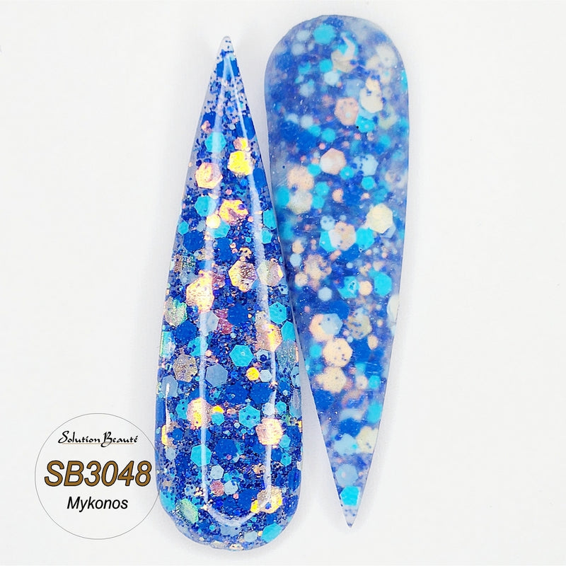 Poudre et paillettes mixtes Solution Beaute &