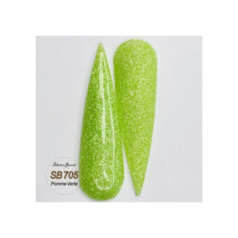 Paillettes Solution Beaute Pomme verte 1/4 oz