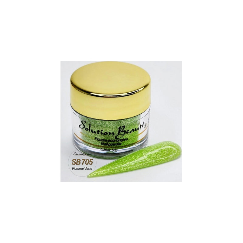 Paillettes Solution Beaute Pomme verte 1/4 oz