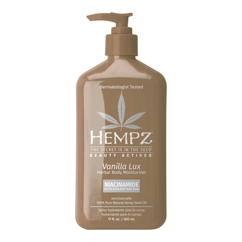 Lotion hydratante corps Vanille Lux Hempz