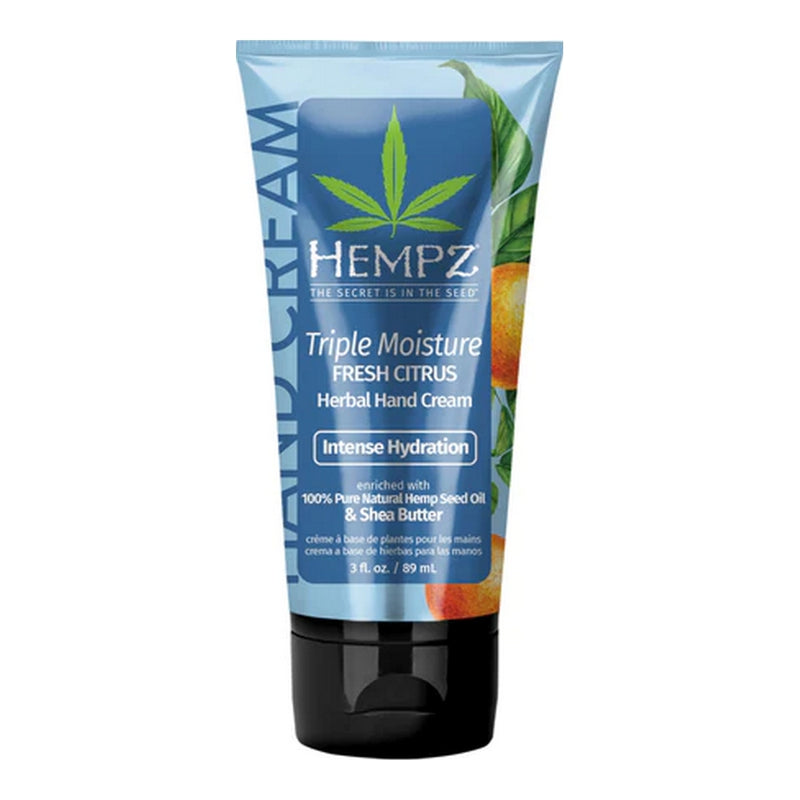 Hempz Triple Moisture Hand Cream Fresh Citrus 3 oz