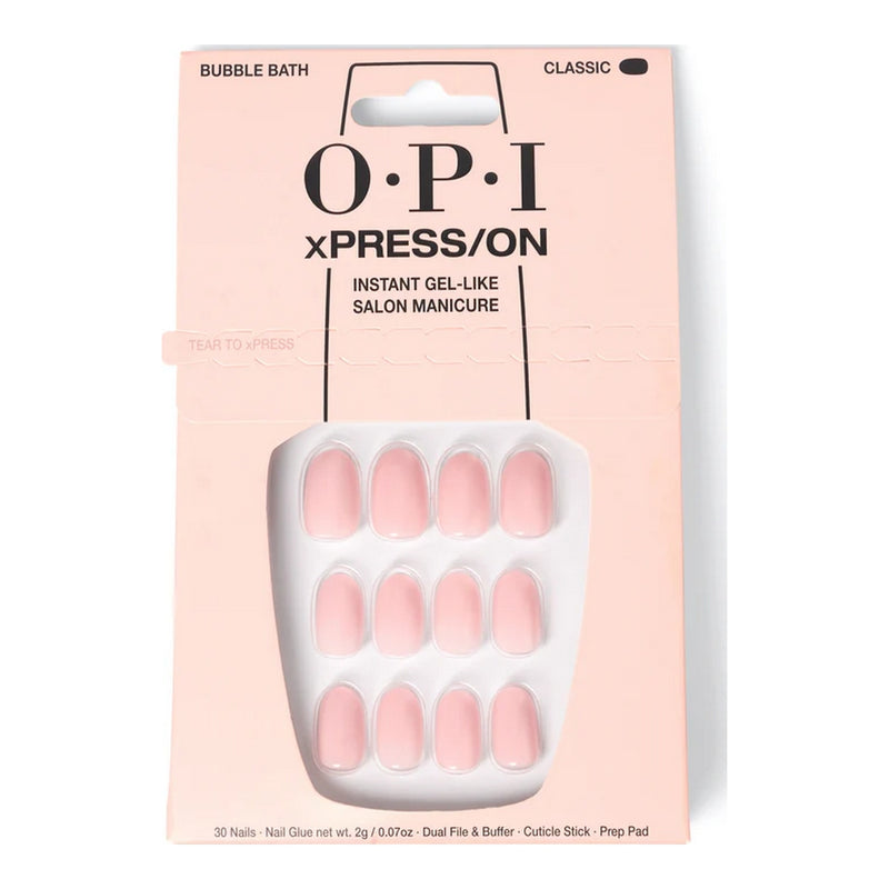 Ongles artificiels Xpress ON O.P.I Bubble bath