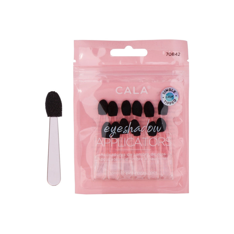 Applicateurs fard paupiere jetables Cala (12/sac)