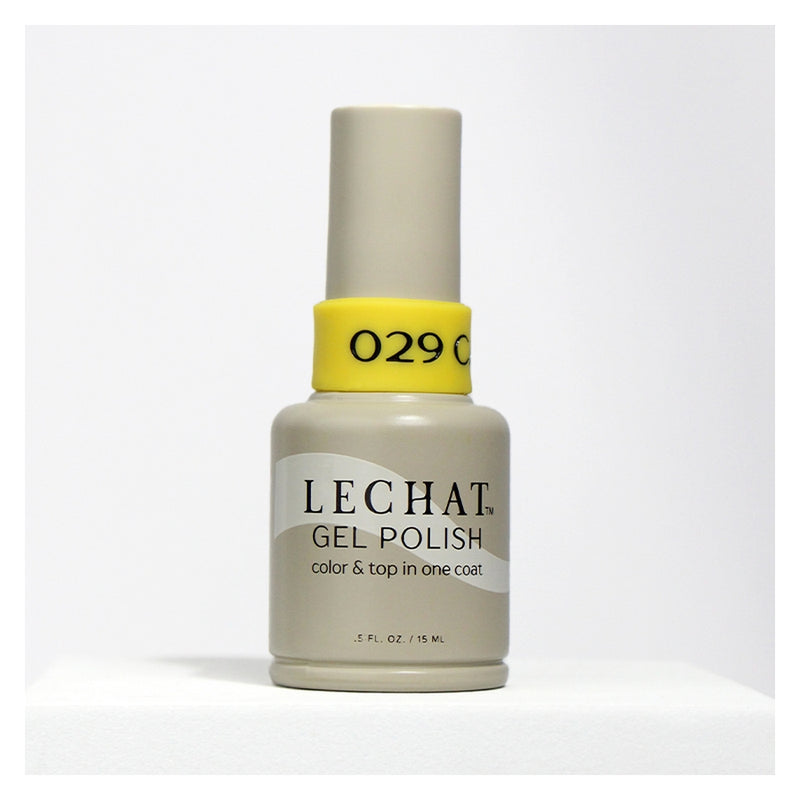 Gel polish color & top Lechat - Canary - 15 ml