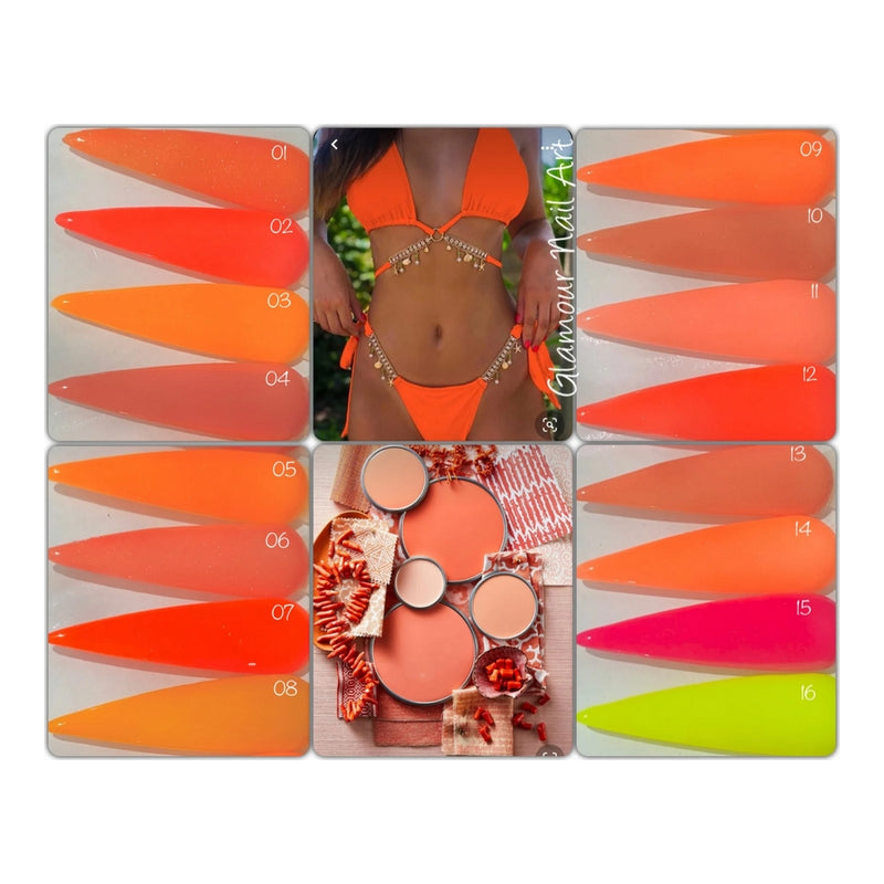 Poudre de couleur GNA Collection Corail & Co