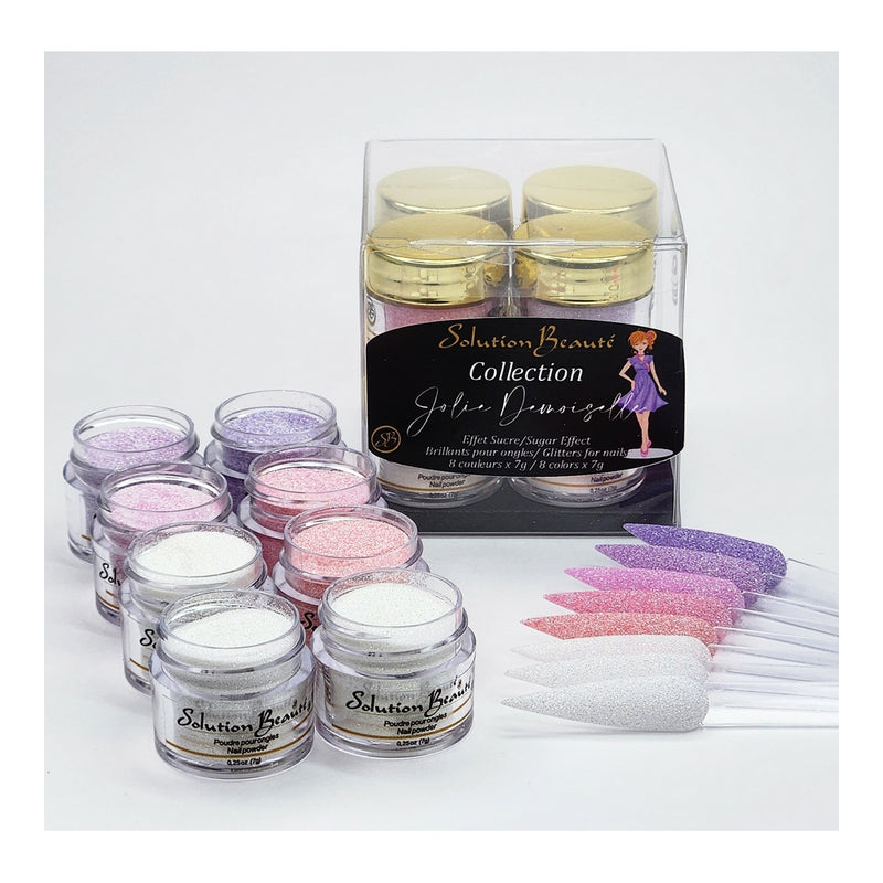 Collection Jolie Demoiselle (effet sucre)