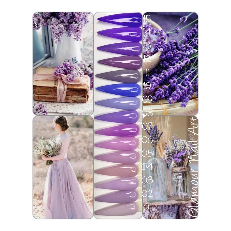 Poudre de couleur GNA Collection Lavande