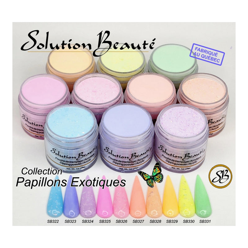Collection Papillons Exotiques Solution Beaute