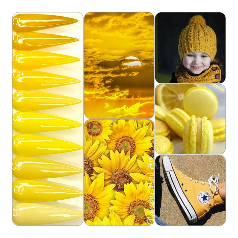 Poudre de couleur GNA Collection Sunflower