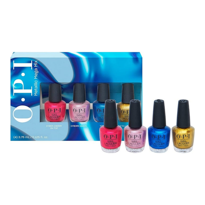 Ensemble mini vernis O.P.I (Metallic mega mix)