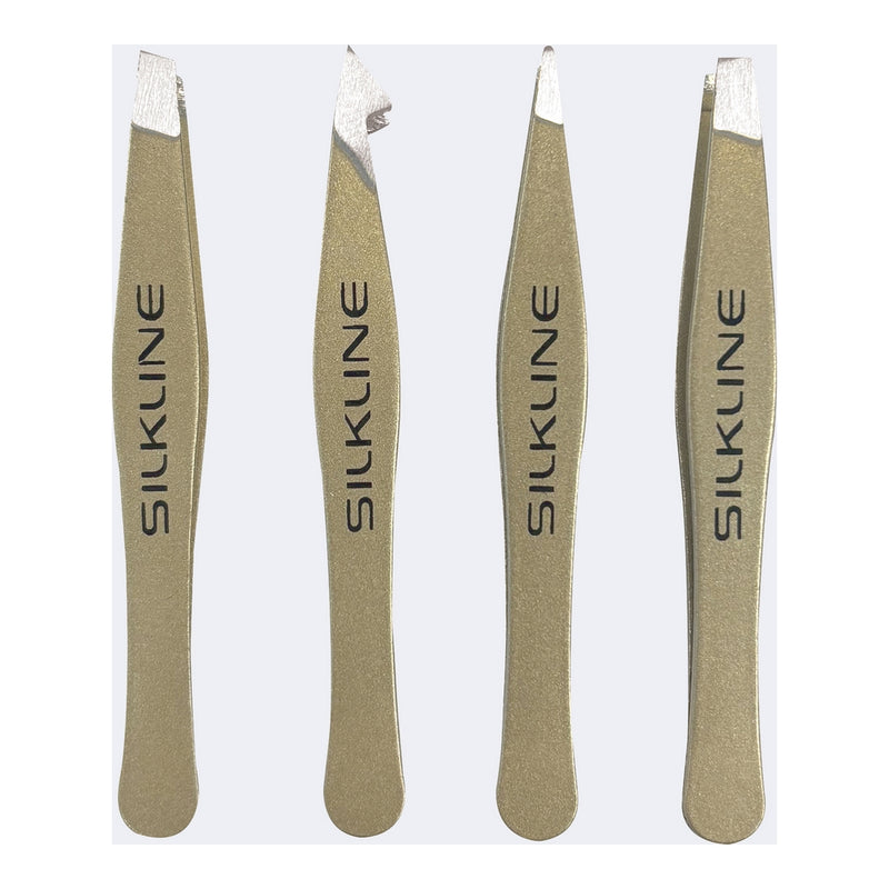 Ensemble de mini pinces à épiler Silkline