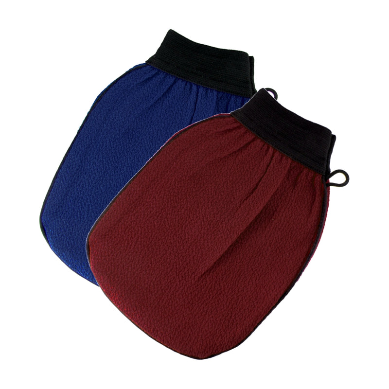 Gant exfoliant pour le corps