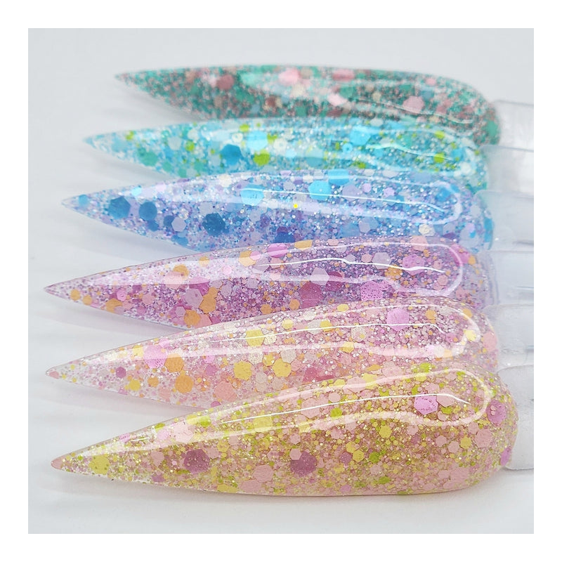 Collection poudre spéciale mixte Solution Beaute (6 x 1/2 oz)