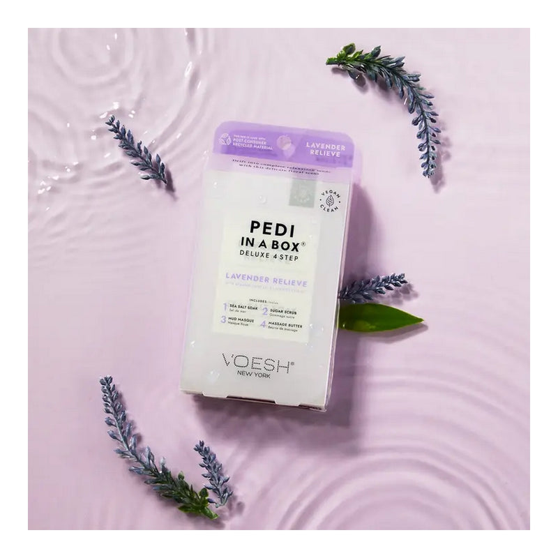 Soin pédicure 4 étapes Voesh -Lavande-