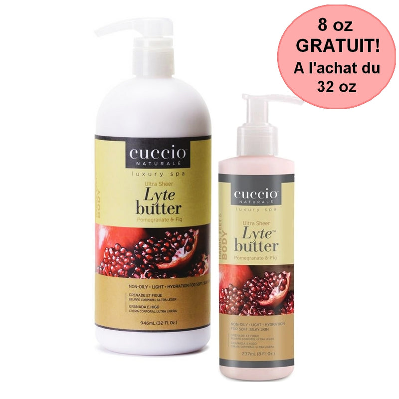 Beurre corporel ultra-leger Cuccio &