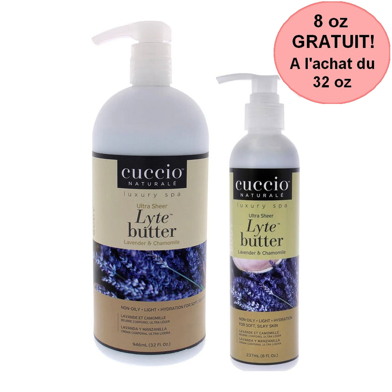 Beurre corporel ultra-léger Cuccio &