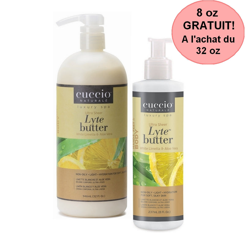 Beurre corporel ultra-leger Cuccio &