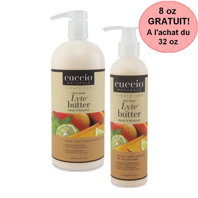 Beurre corporel ultra-leger Cuccio &