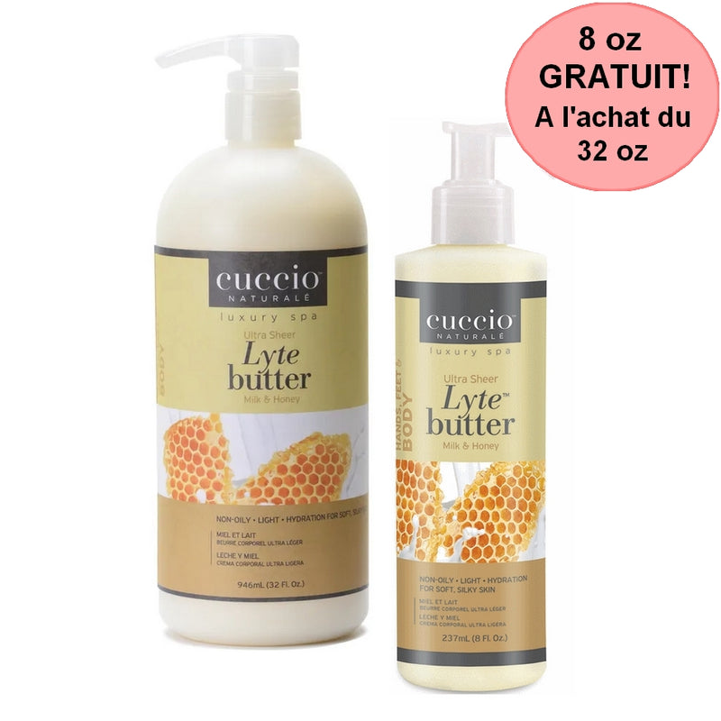 Beurre corporel ultra-leger Cuccio &