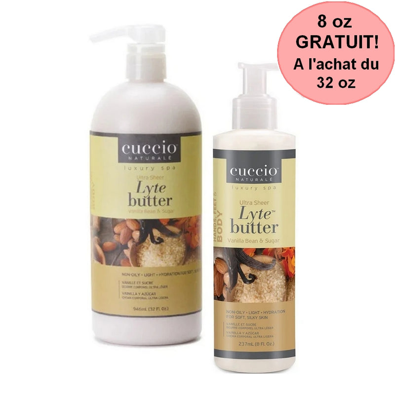 Beurre corporel ultra-leger Cuccio &