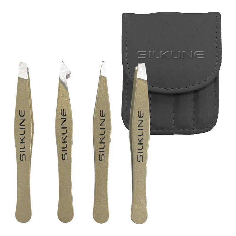 Ensemble de mini pinces à épiler Silkline
