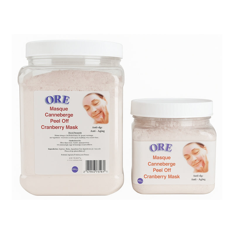 Masque Canneberge pelable Ore
