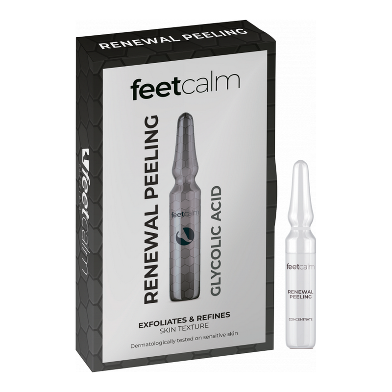 Ampoule concentrée exfoliante renouvellante Feetcalm