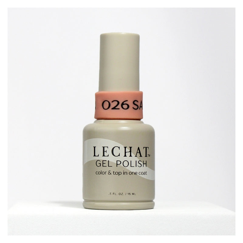 Gel polish color &amp; top Lechat - Salmon run - 15 ml