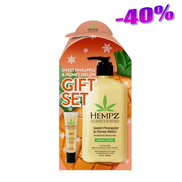 Emballage cadeau Lotion corporelle Hempz &