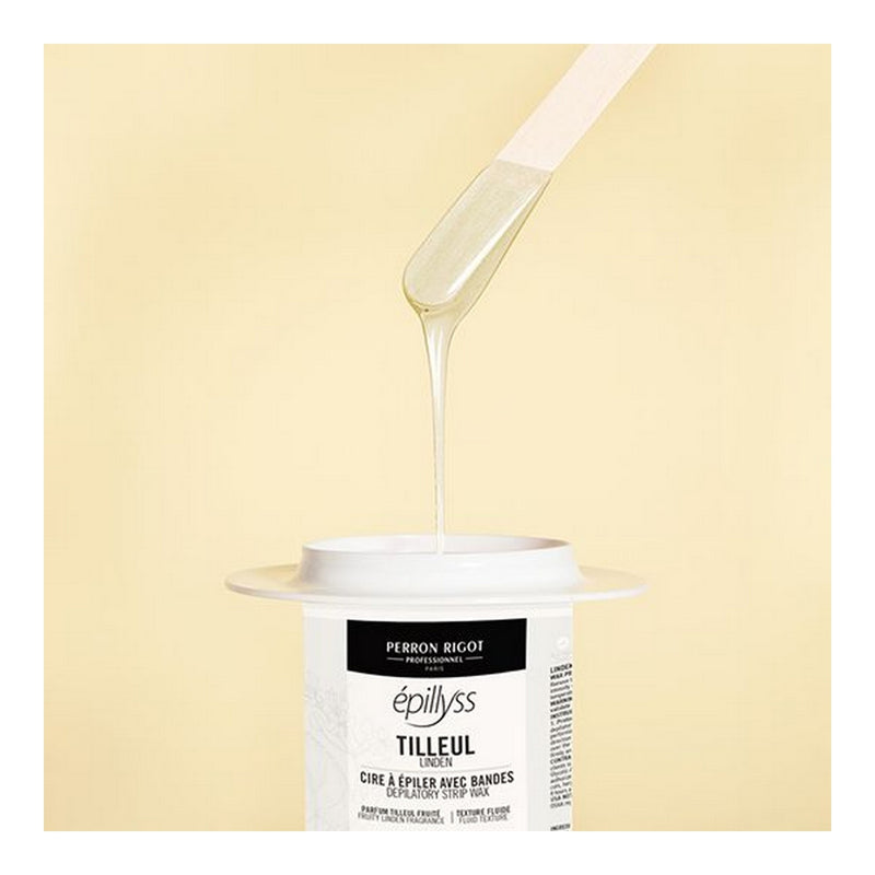 Cire à épiler avec bandes Épillyss -Tilleul - 591 ml