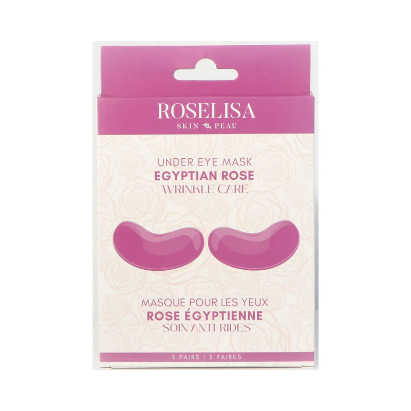 Masque pour les yeux "Rose Égyptienne" 3 pairs