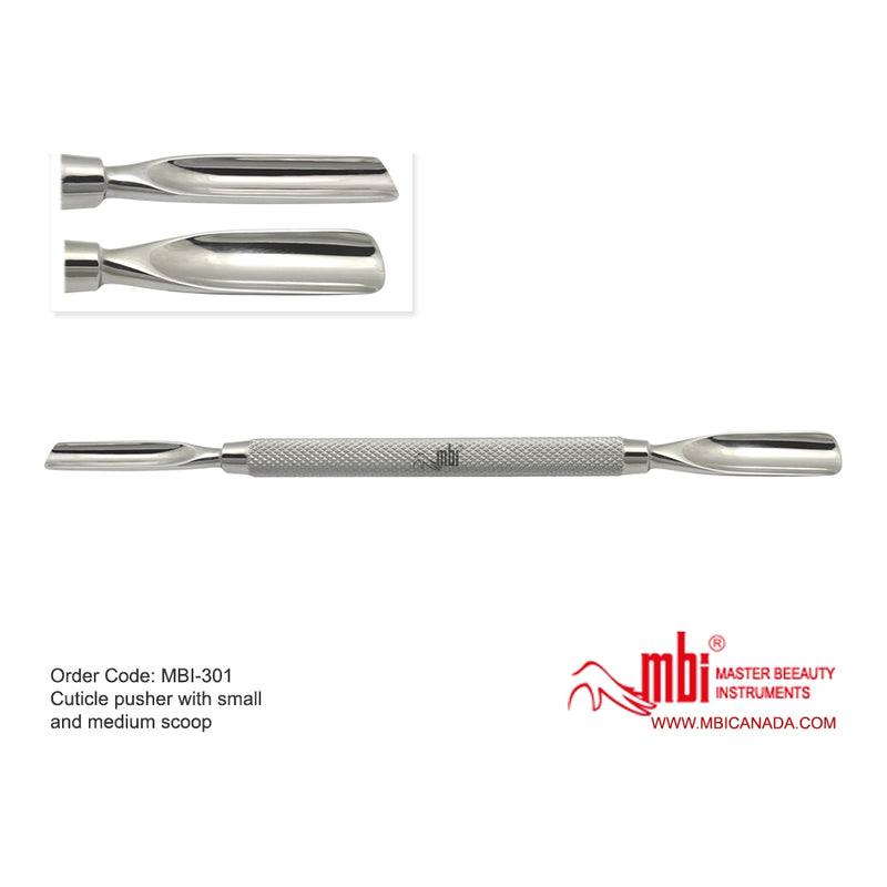 Cuticle Pusher - Small &amp; Medium Spoon