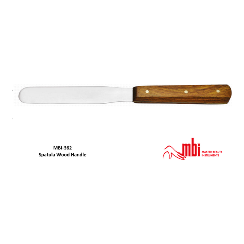 MBI Hair Removal Spatula (Wooden Handle)